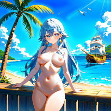 Sexy girl on the beach. Image #7