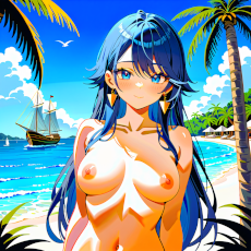 Sexy girl on the beach. Image #9