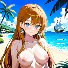 Sexy girl on the beach. Image #13