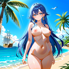 Sexy girl on the beach. Image #29