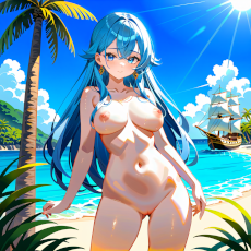 Sexy girl on the beach. Image #31