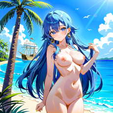 Sexy girl on the beach. Image #36