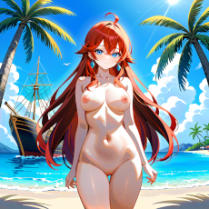 Sexy girl on the beach. Image #44