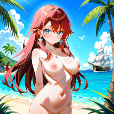 Sexy girl on the beach. Image #46