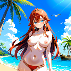 Sexy girl on the beach. Image #47