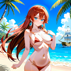 Sexy girl on the beach. Image #54