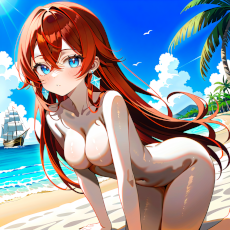 Sexy girl on the beach. Image #59