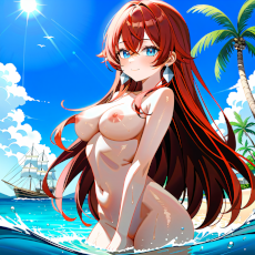 Sexy girl on the beach. Image #75