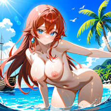 Sexy girl on the beach. Image #76