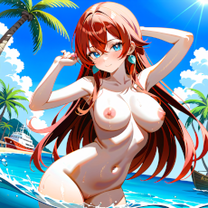 Sexy girl on the beach. Image #79