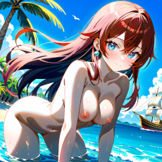 Sexy girl on the beach. Image #83