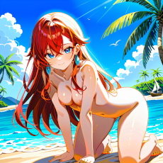 Sexy girl on the beach. Image #86