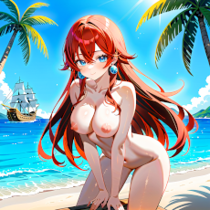 Sexy girl on the beach #9