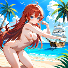 Sexy girl on the beach. Image #97