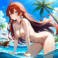 Sexy girl on the beach. Image #99