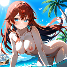 Sexy girl on the beach. Image #102