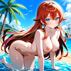 Sexy girl on the beach. Image #103