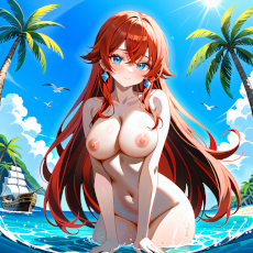 Sexy girl on the beach #11