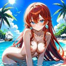 Sexy girl on the beach. Image #116