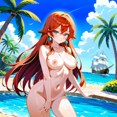 Sexy girl on the beach. Image #119