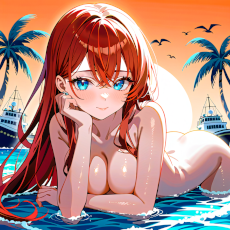 Sexy girl on the beach #12