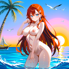 Sexy girl on the beach. Image #127