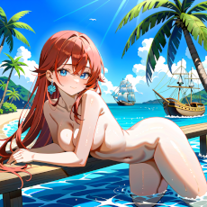 Sexy girl on the beach. Image #128