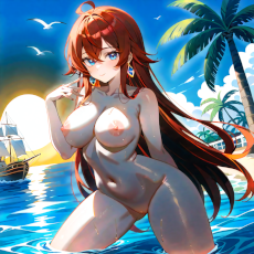 Sexy girl on the beach. Image #132