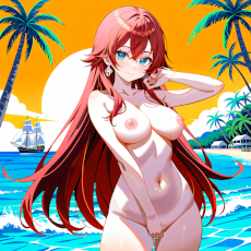 Sexy girl on the beach. Image #134