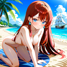 Sexy girl on the beach. Image #165