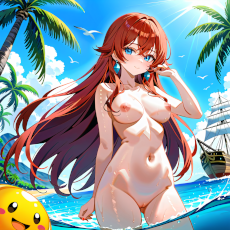 Sexy girl on the beach. Image #167