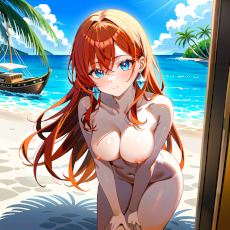 Sexy girl on the beach. Image #175