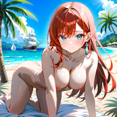 Sexy girl on the beach. Image #177