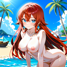 Sexy girl on the beach. Image #184