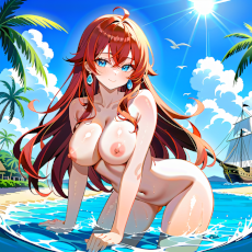 Sexy girl on the beach. Image #187