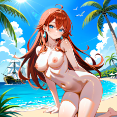 Sexy girl on the beach #19