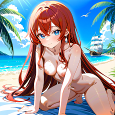 Sexy girl on the beach. Image #195