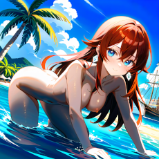 Sexy girl on the beach. Image #199