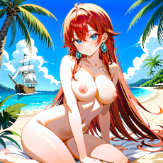 Sexy girl on the beach. Image #205