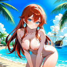 Sexy girl on the beach. Image #207