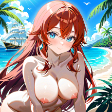 Sexy girl on the beach. Image #209