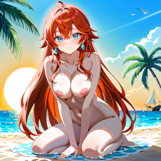 Sexy girl on the beach. Image #217