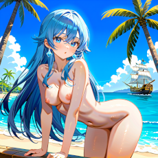 Sexy girl on the beach. Image #224