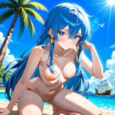 Sexy girl on the beach. Image #238