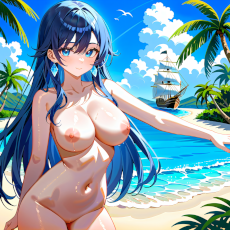 Sexy girl on the beach. Image #239