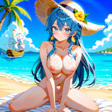 Sexy girl on the beach. Image #244