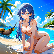 Sexy girl on the beach. Image #249