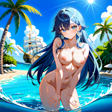 Sexy girl on the beach. Image #297