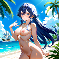 Sexy girl on the beach. Image #307