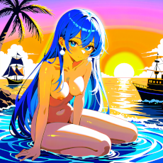 Sexy girl on the beach. Image #308